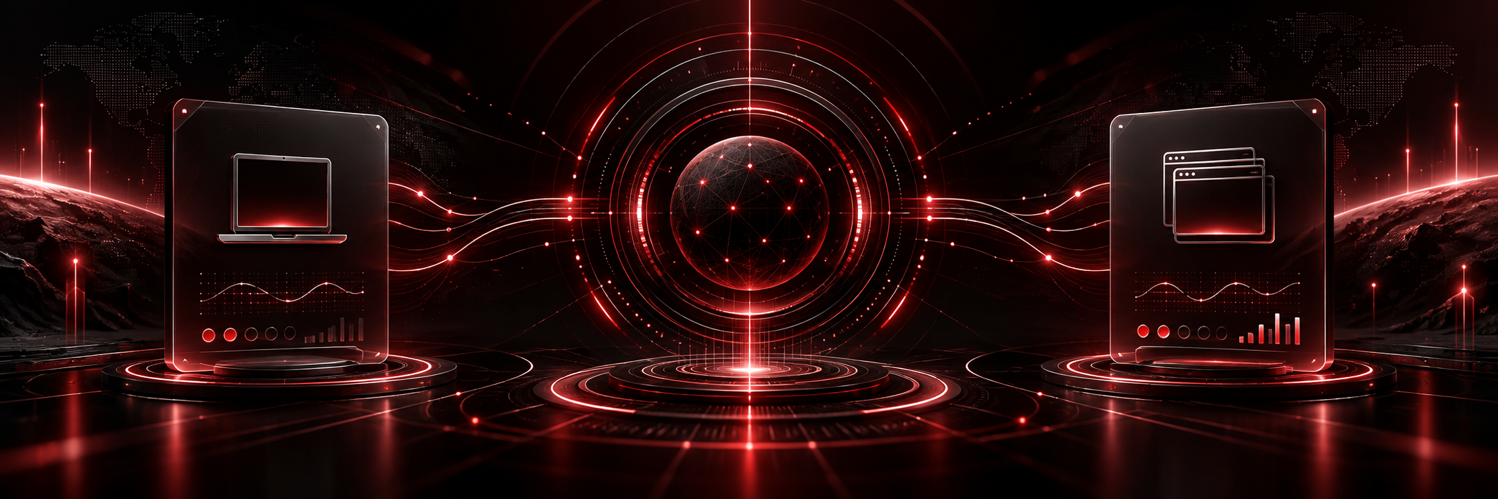 Public testing header art