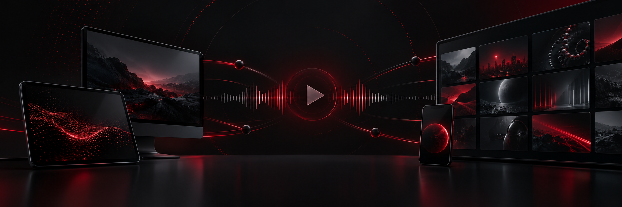 Invariant Media Hub header art