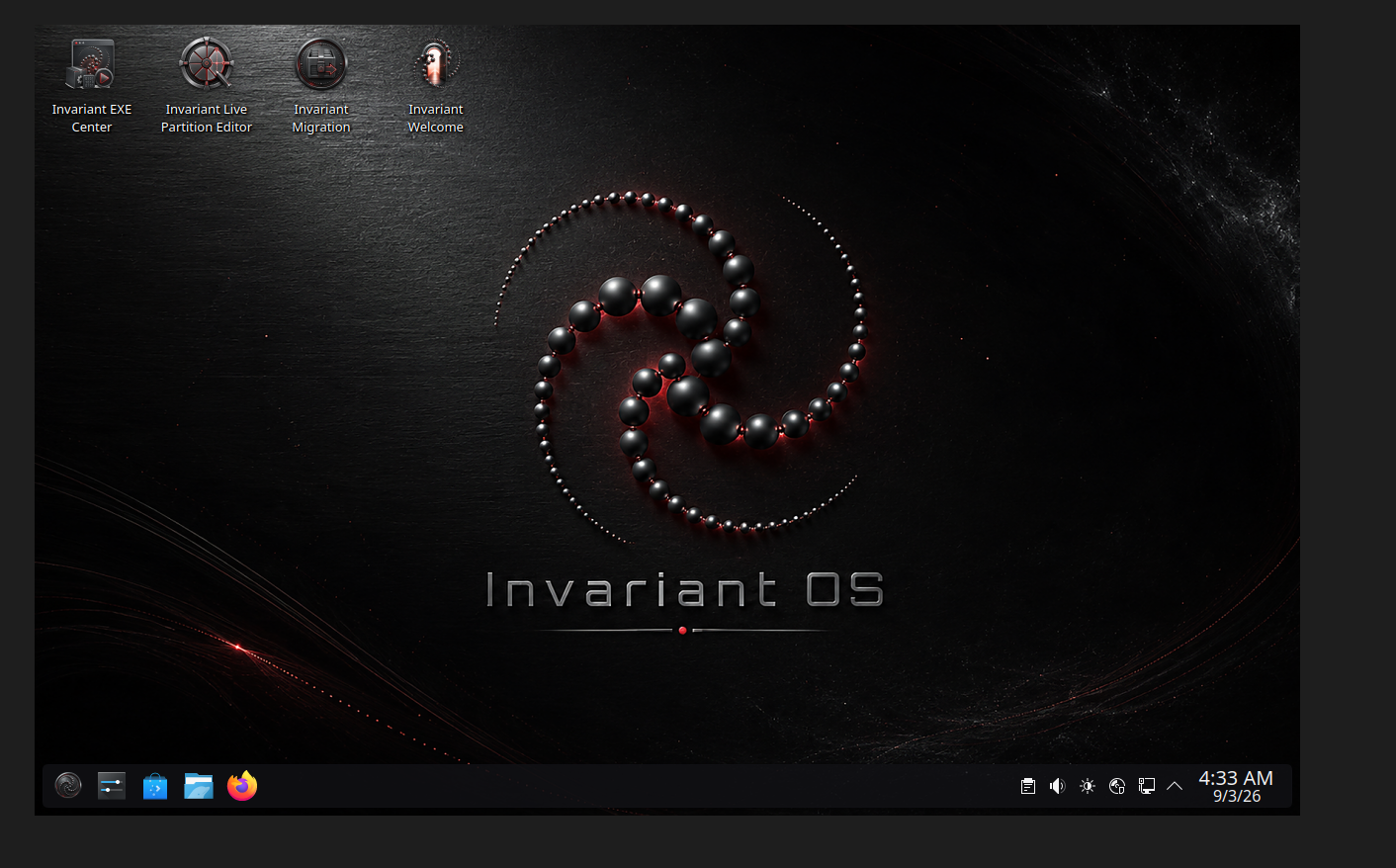 Desktop overview